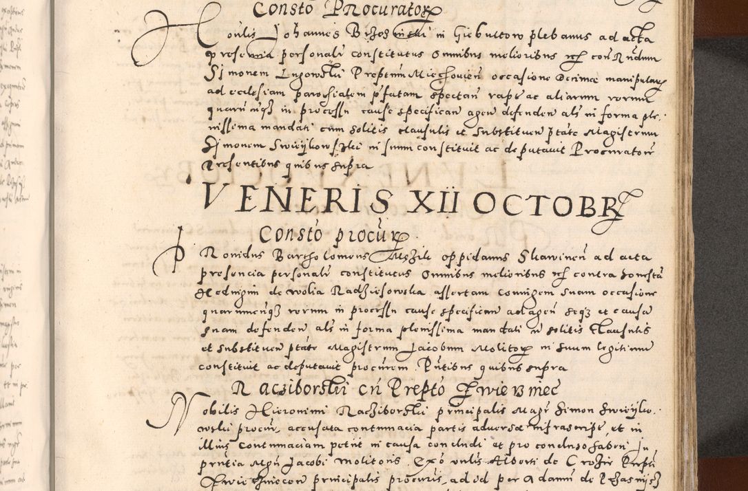 Zdjęcie nr 543 dla obiektu archiwalnego: [Liber actorum, vicariatus et officialatus Cracoviensis ad annum Domini 1574 et seqventes]