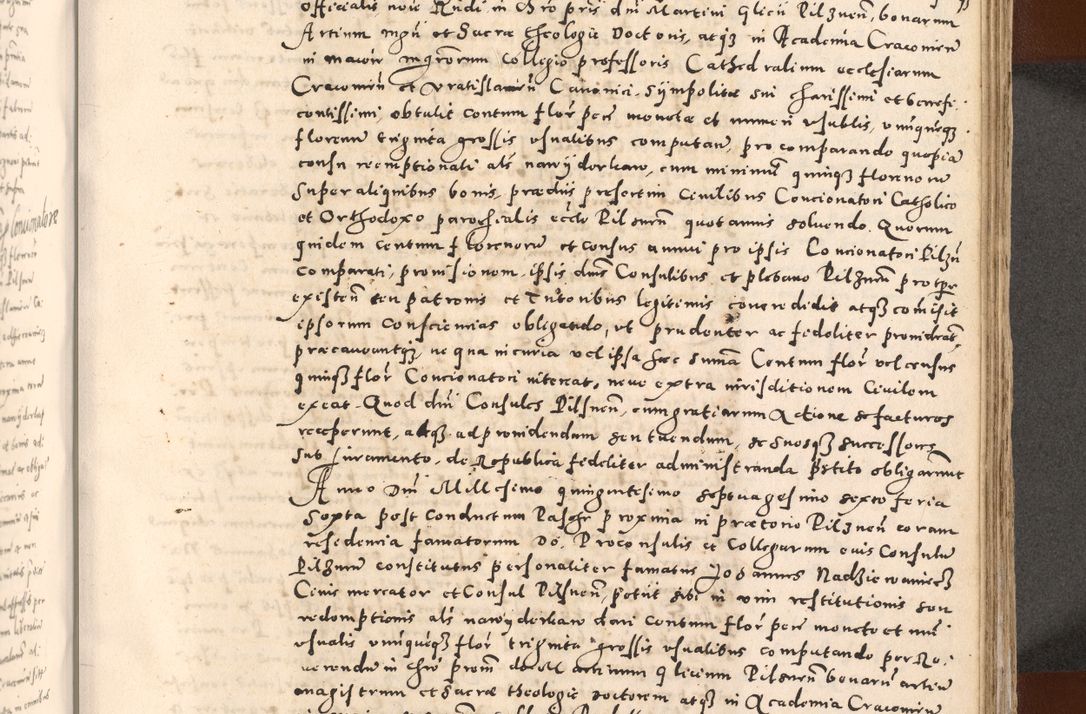 Zdjęcie nr 527 dla obiektu archiwalnego: [Liber actorum, vicariatus et officialatus Cracoviensis ad annum Domini 1574 et seqventes]