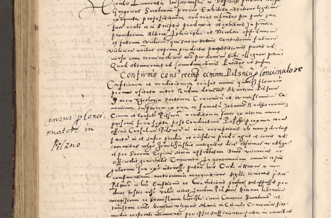 Zdjęcie nr 526 dla obiektu archiwalnego: [Liber actorum, vicariatus et officialatus Cracoviensis ad annum Domini 1574 et seqventes]