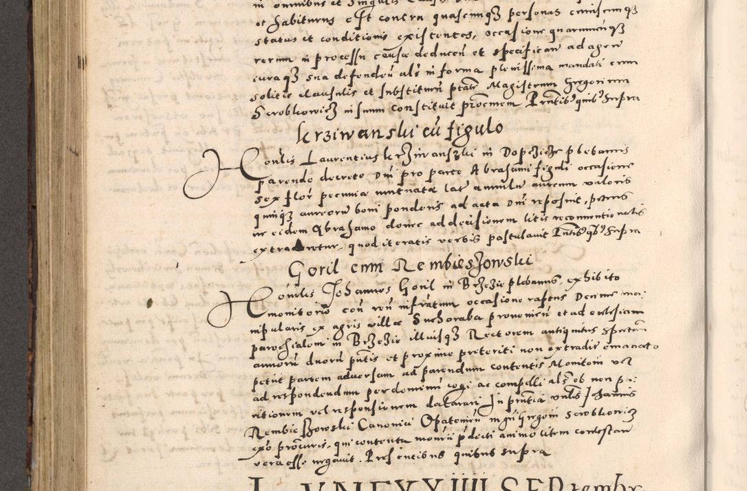 Zdjęcie nr 524 dla obiektu archiwalnego: [Liber actorum, vicariatus et officialatus Cracoviensis ad annum Domini 1574 et seqventes]
