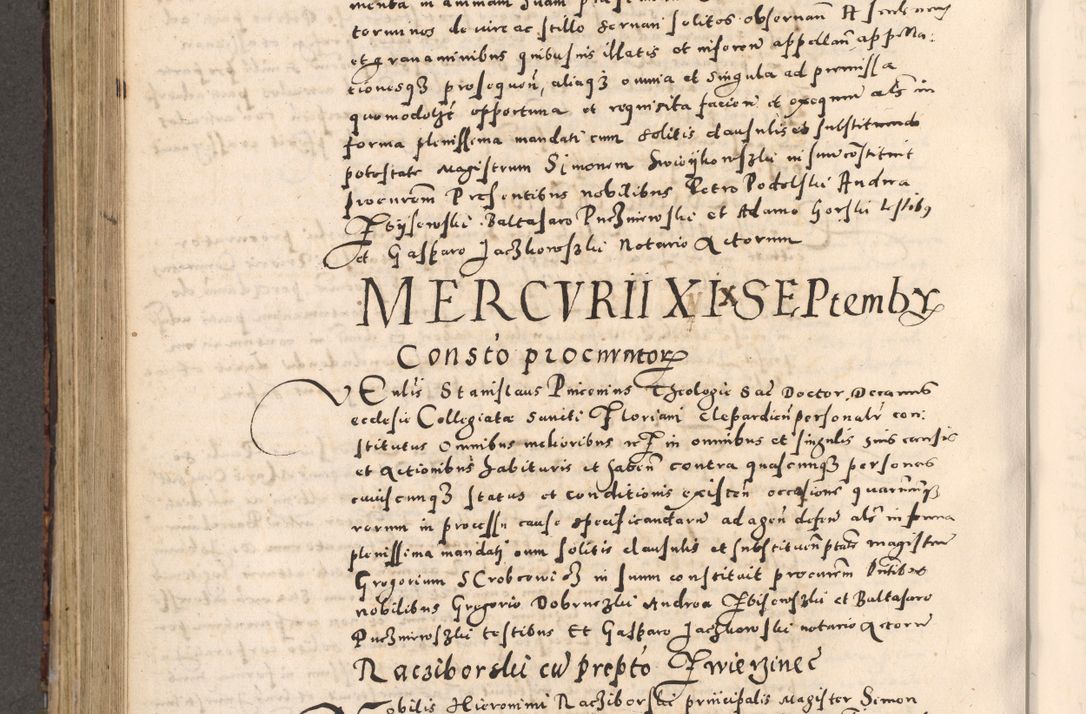 Zdjęcie nr 522 dla obiektu archiwalnego: [Liber actorum, vicariatus et officialatus Cracoviensis ad annum Domini 1574 et seqventes]