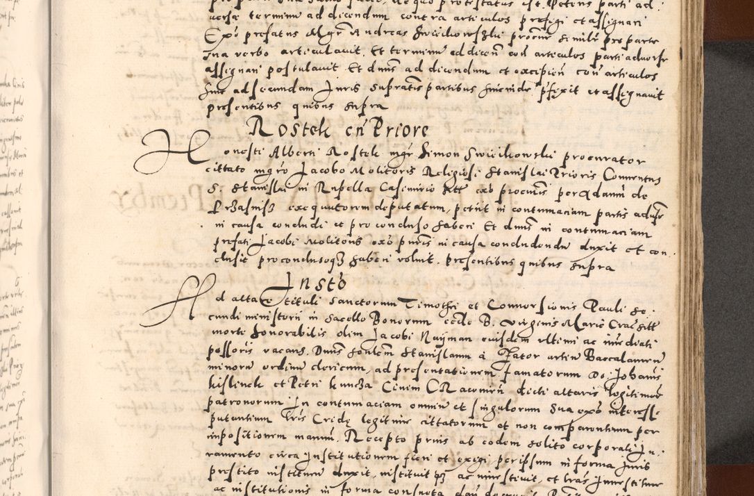 Zdjęcie nr 521 dla obiektu archiwalnego: [Liber actorum, vicariatus et officialatus Cracoviensis ad annum Domini 1574 et seqventes]