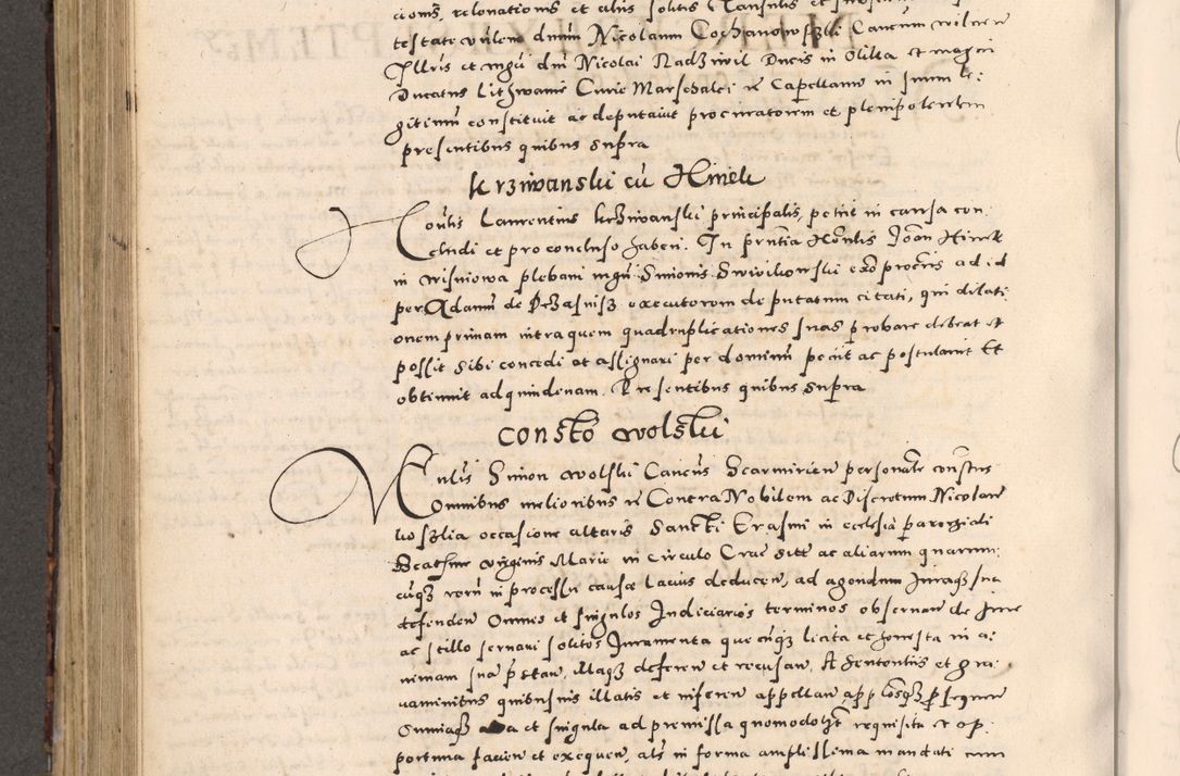 Zdjęcie nr 518 dla obiektu archiwalnego: [Liber actorum, vicariatus et officialatus Cracoviensis ad annum Domini 1574 et seqventes]