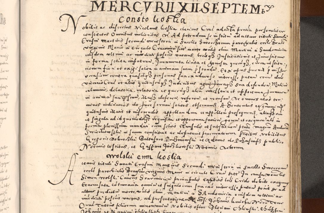 Zdjęcie nr 517 dla obiektu archiwalnego: [Liber actorum, vicariatus et officialatus Cracoviensis ad annum Domini 1574 et seqventes]