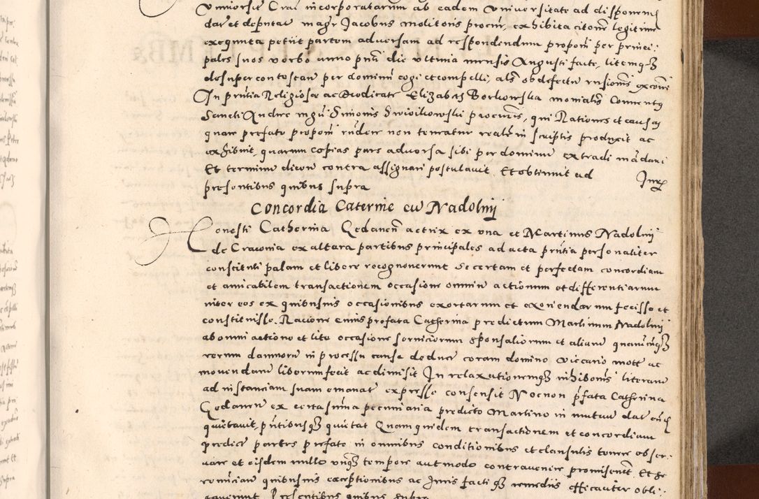 Zdjęcie nr 515 dla obiektu archiwalnego: [Liber actorum, vicariatus et officialatus Cracoviensis ad annum Domini 1574 et seqventes]