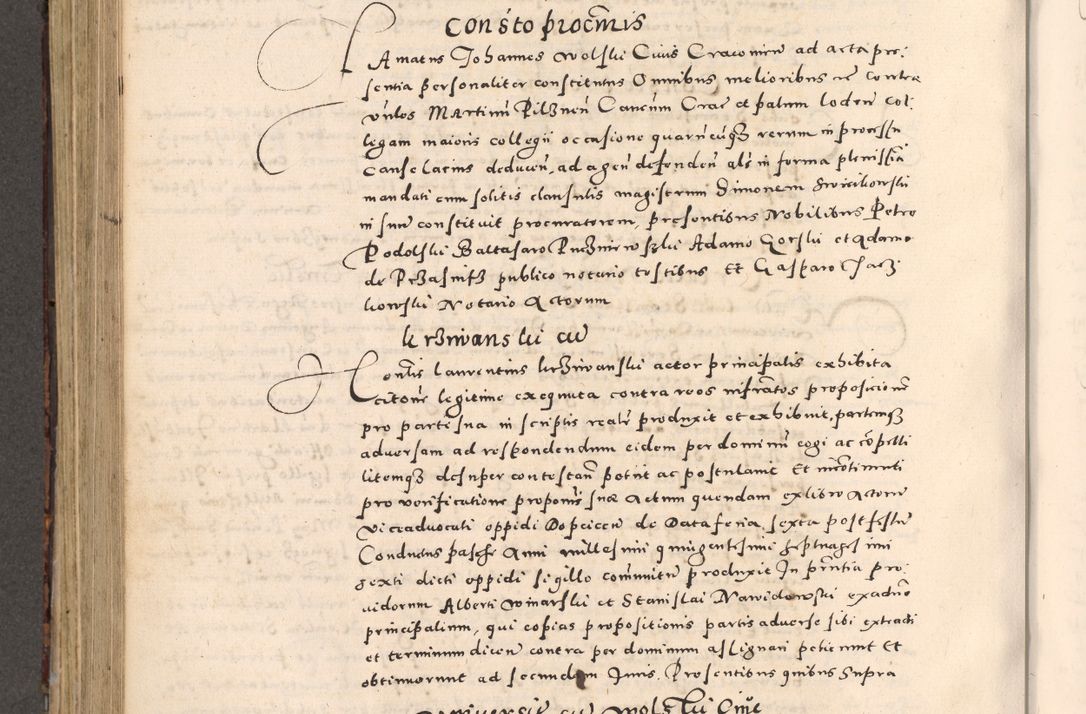 Zdjęcie nr 514 dla obiektu archiwalnego: [Liber actorum, vicariatus et officialatus Cracoviensis ad annum Domini 1574 et seqventes]