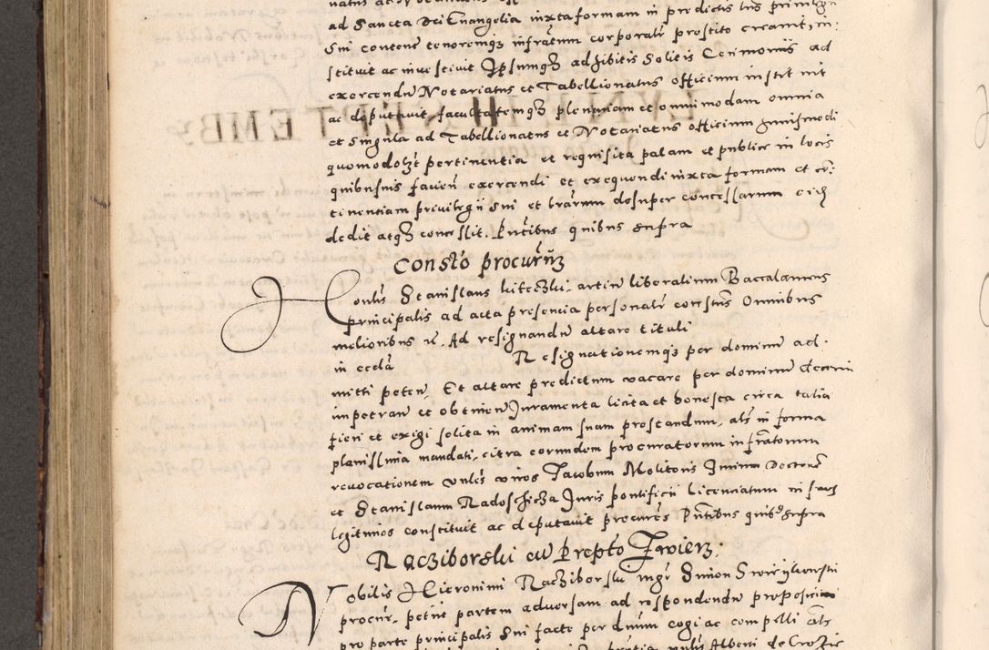 Zdjęcie nr 512 dla obiektu archiwalnego: [Liber actorum, vicariatus et officialatus Cracoviensis ad annum Domini 1574 et seqventes]