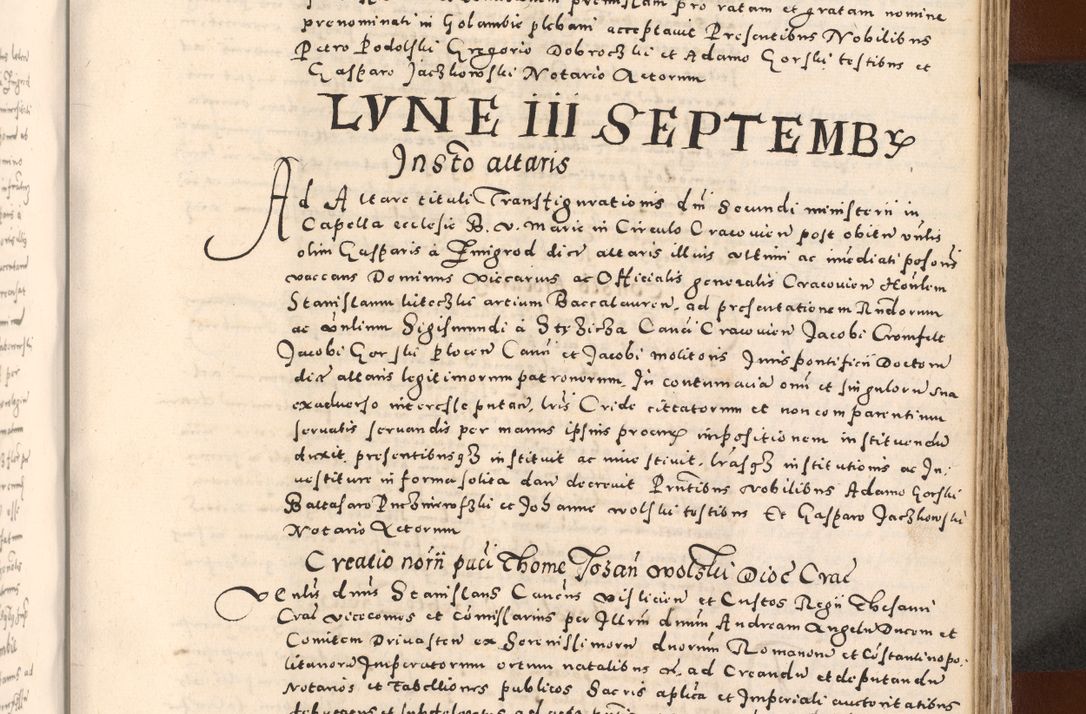 Zdjęcie nr 511 dla obiektu archiwalnego: [Liber actorum, vicariatus et officialatus Cracoviensis ad annum Domini 1574 et seqventes]