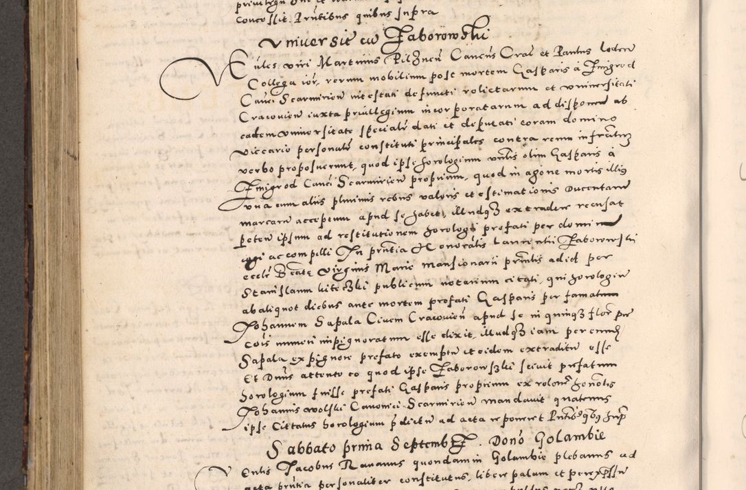 Zdjęcie nr 510 dla obiektu archiwalnego: [Liber actorum, vicariatus et officialatus Cracoviensis ad annum Domini 1574 et seqventes]