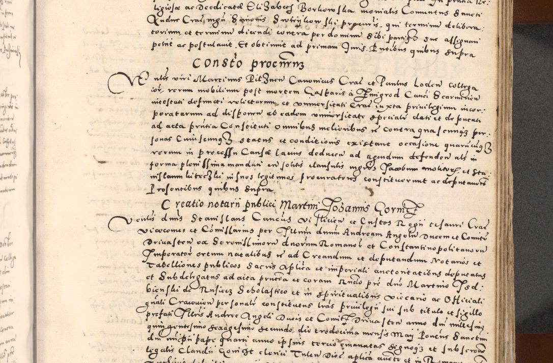 Zdjęcie nr 509 dla obiektu archiwalnego: [Liber actorum, vicariatus et officialatus Cracoviensis ad annum Domini 1574 et seqventes]