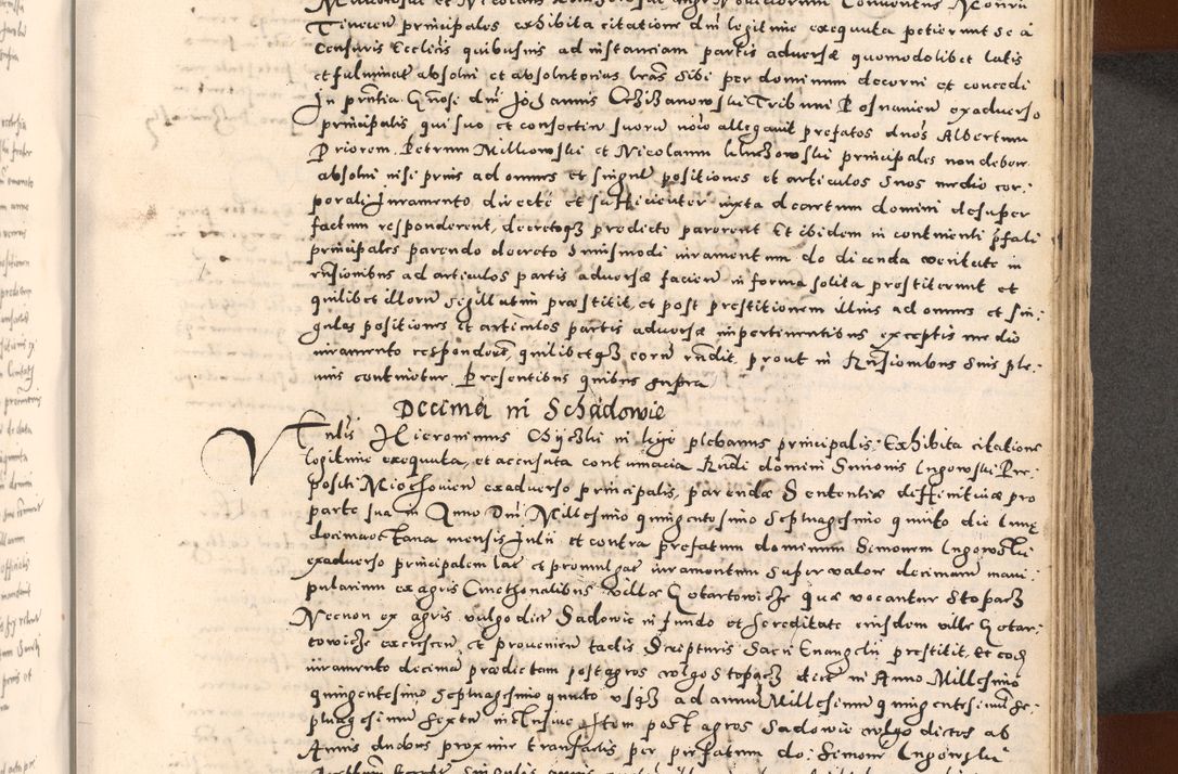 Zdjęcie nr 507 dla obiektu archiwalnego: [Liber actorum, vicariatus et officialatus Cracoviensis ad annum Domini 1574 et seqventes]