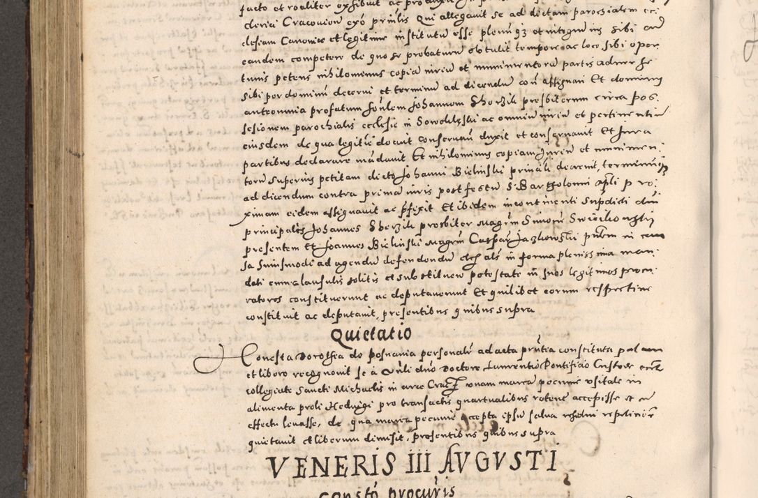 Zdjęcie nr 498 dla obiektu archiwalnego: [Liber actorum, vicariatus et officialatus Cracoviensis ad annum Domini 1574 et seqventes]