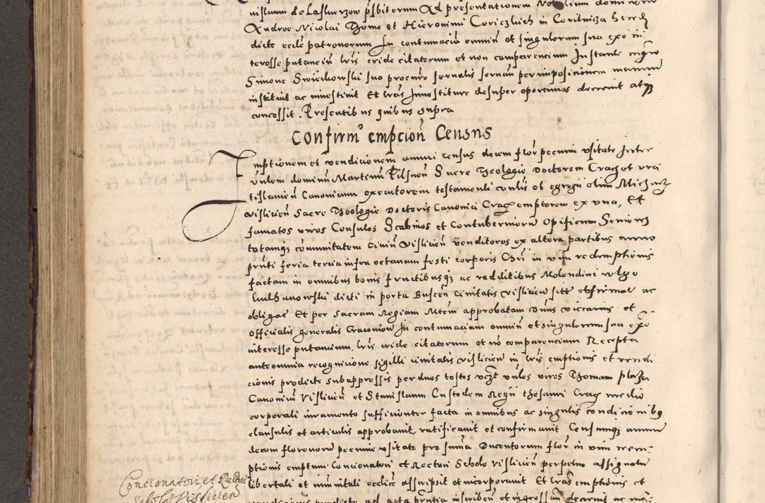 Zdjęcie nr 488 dla obiektu archiwalnego: [Liber actorum, vicariatus et officialatus Cracoviensis ad annum Domini 1574 et seqventes]