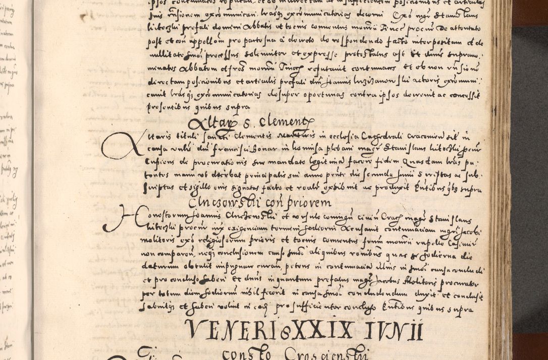 Zdjęcie nr 485 dla obiektu archiwalnego: [Liber actorum, vicariatus et officialatus Cracoviensis ad annum Domini 1574 et seqventes]