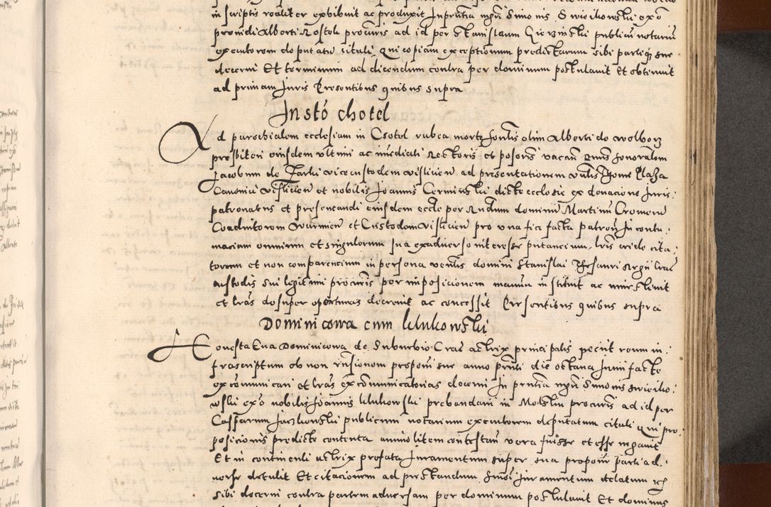Zdjęcie nr 475 dla obiektu archiwalnego: [Liber actorum, vicariatus et officialatus Cracoviensis ad annum Domini 1574 et seqventes]