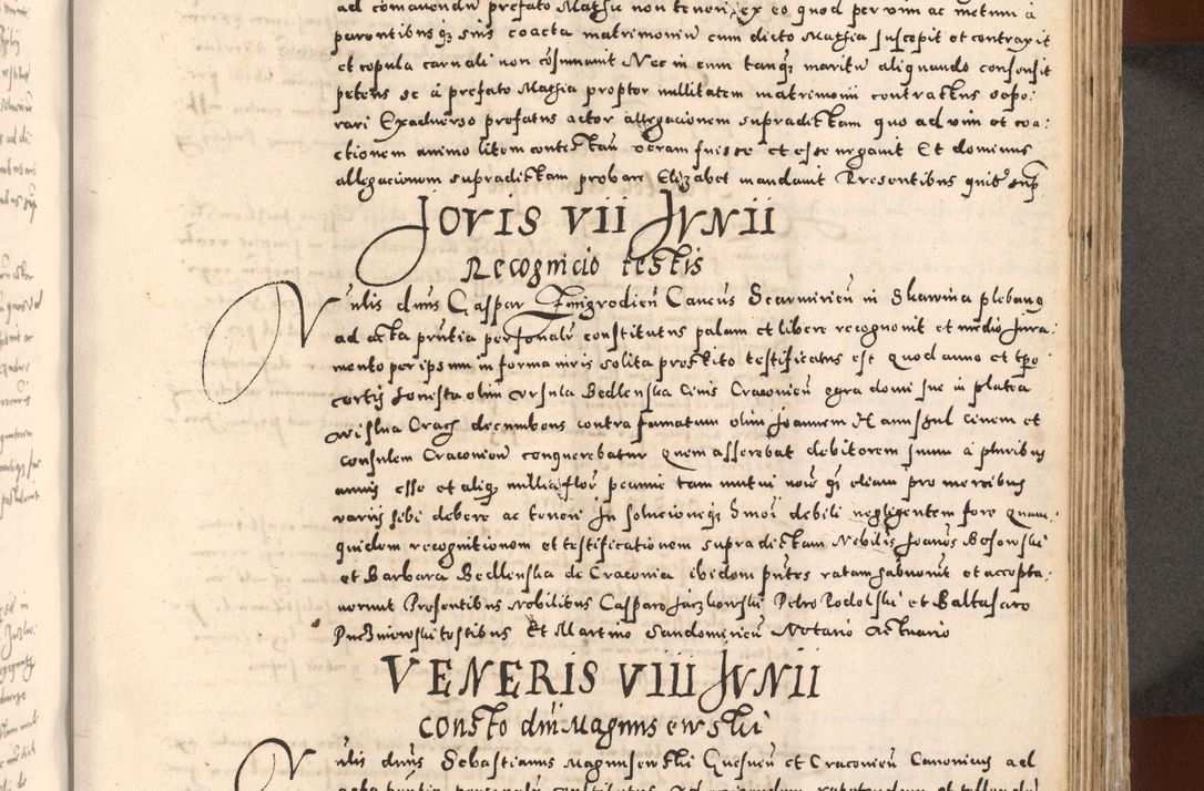 Zdjęcie nr 465 dla obiektu archiwalnego: [Liber actorum, vicariatus et officialatus Cracoviensis ad annum Domini 1574 et seqventes]