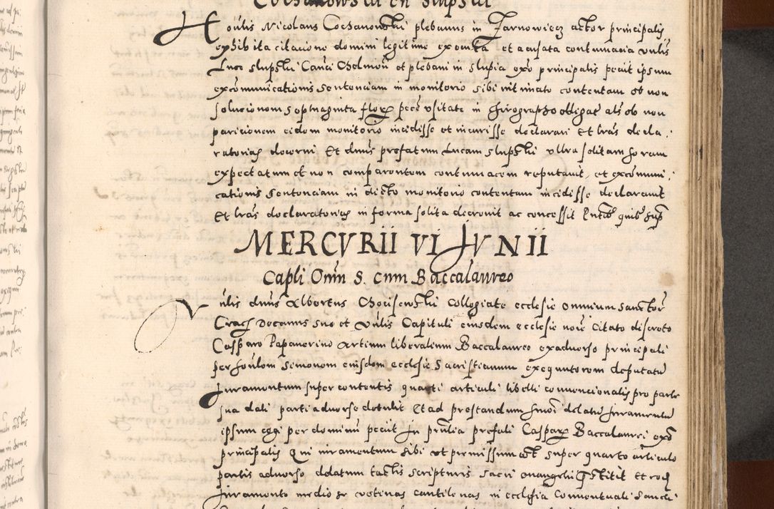 Zdjęcie nr 463 dla obiektu archiwalnego: [Liber actorum, vicariatus et officialatus Cracoviensis ad annum Domini 1574 et seqventes]