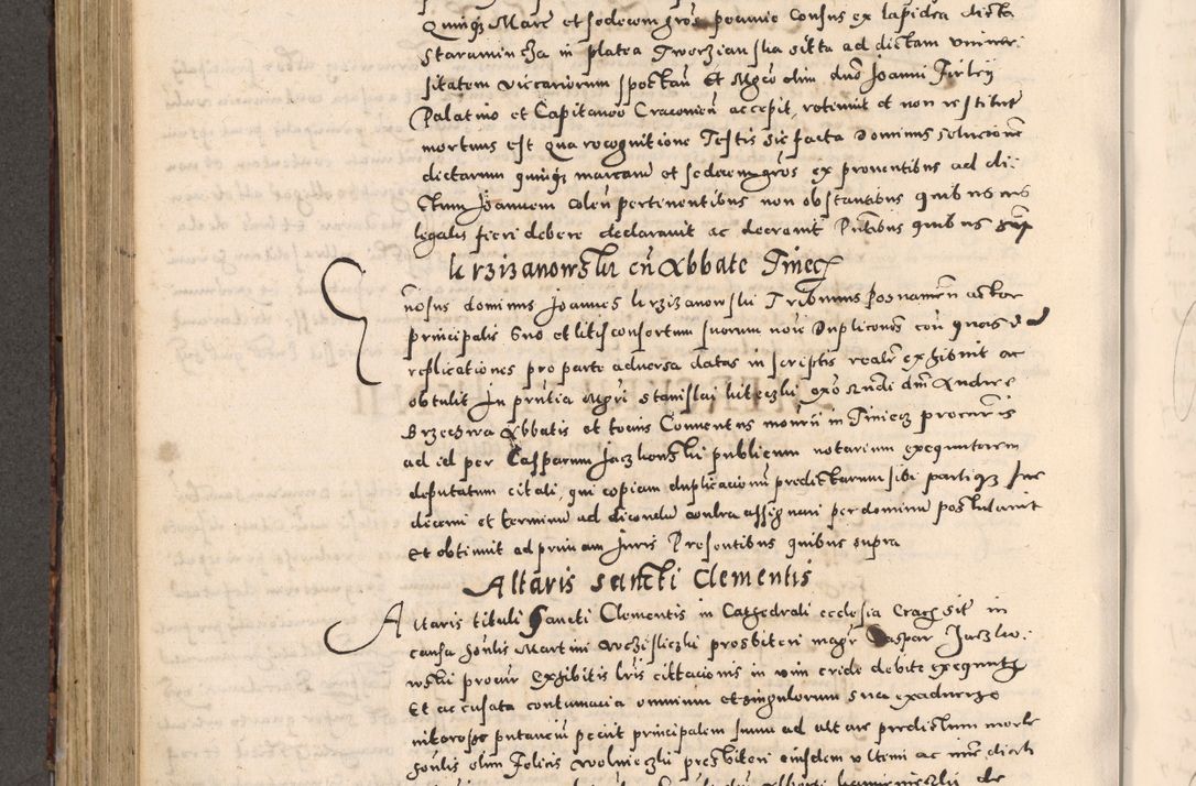 Zdjęcie nr 464 dla obiektu archiwalnego: [Liber actorum, vicariatus et officialatus Cracoviensis ad annum Domini 1574 et seqventes]