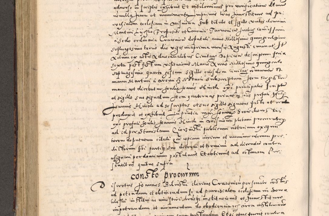 Zdjęcie nr 462 dla obiektu archiwalnego: [Liber actorum, vicariatus et officialatus Cracoviensis ad annum Domini 1574 et seqventes]