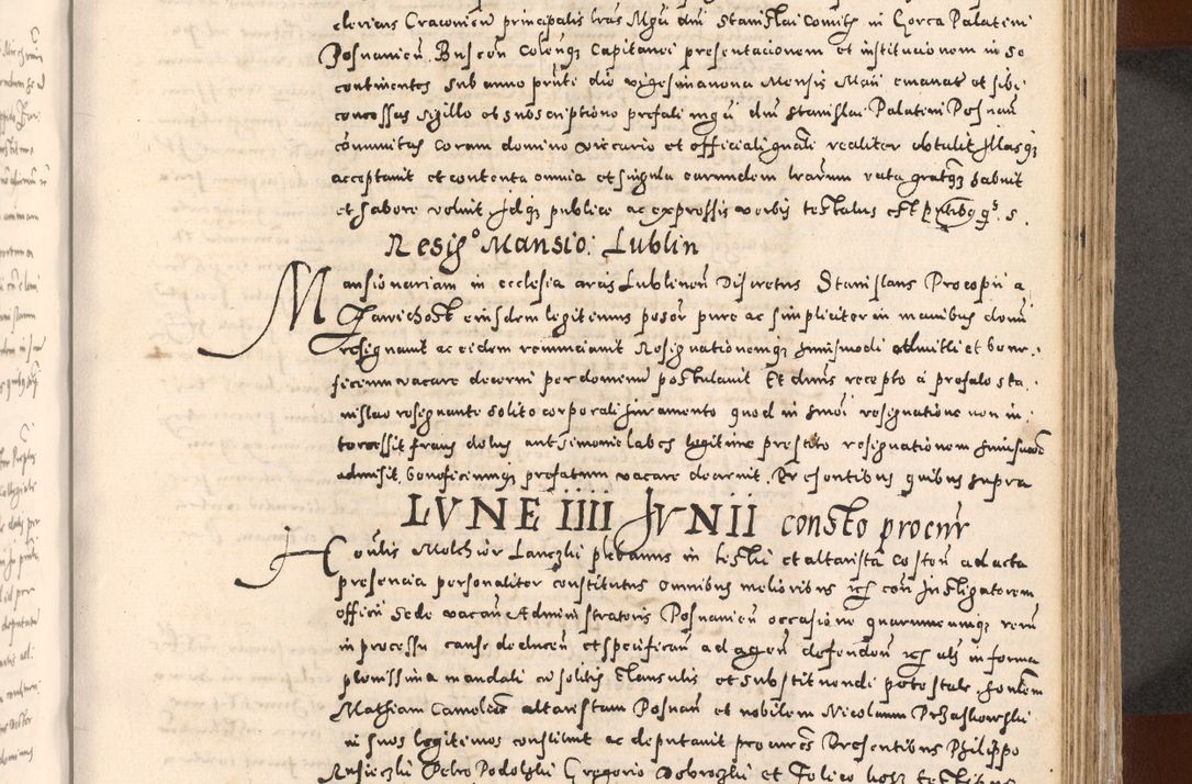 Zdjęcie nr 461 dla obiektu archiwalnego: [Liber actorum, vicariatus et officialatus Cracoviensis ad annum Domini 1574 et seqventes]