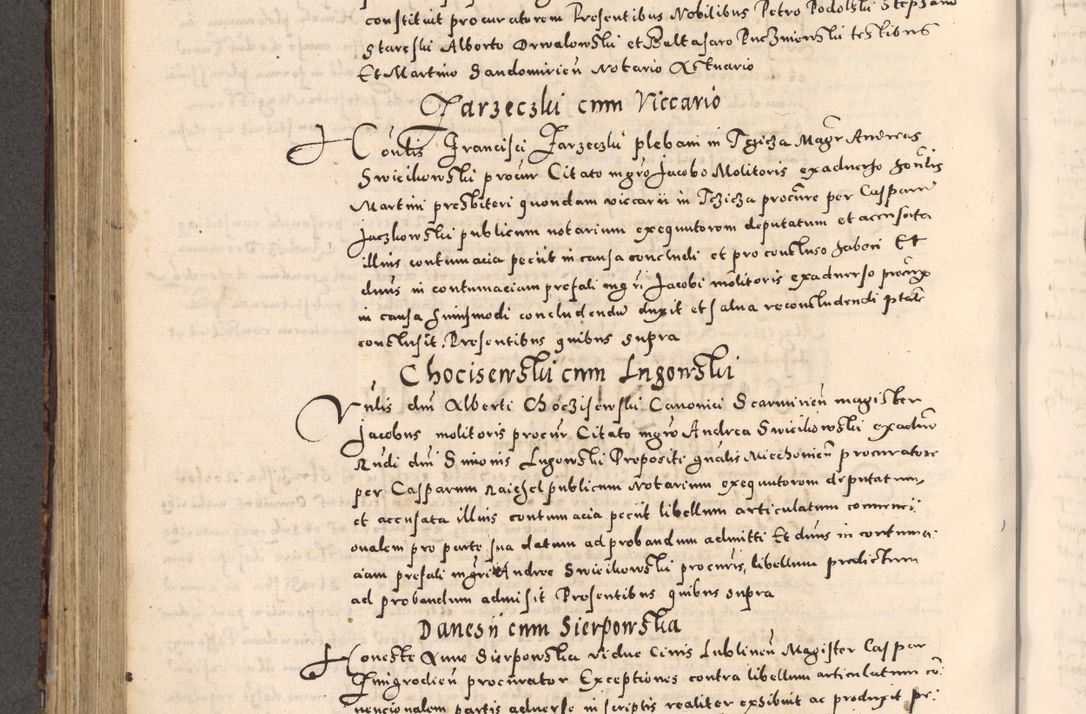 Zdjęcie nr 446 dla obiektu archiwalnego: [Liber actorum, vicariatus et officialatus Cracoviensis ad annum Domini 1574 et seqventes]