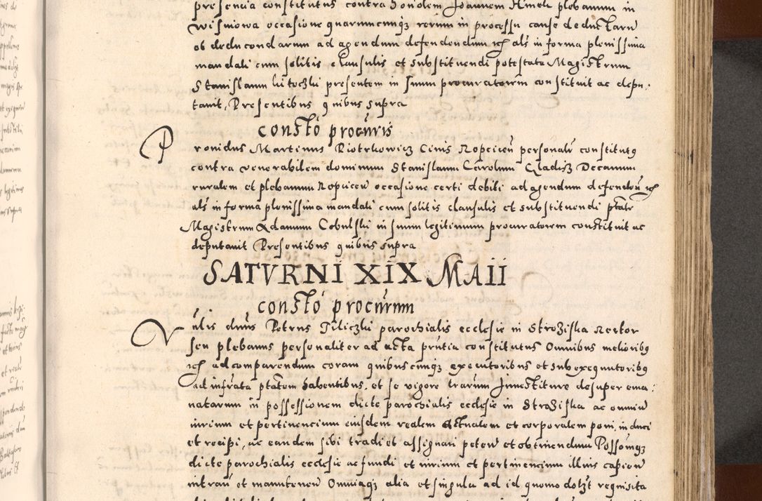 Zdjęcie nr 445 dla obiektu archiwalnego: [Liber actorum, vicariatus et officialatus Cracoviensis ad annum Domini 1574 et seqventes]