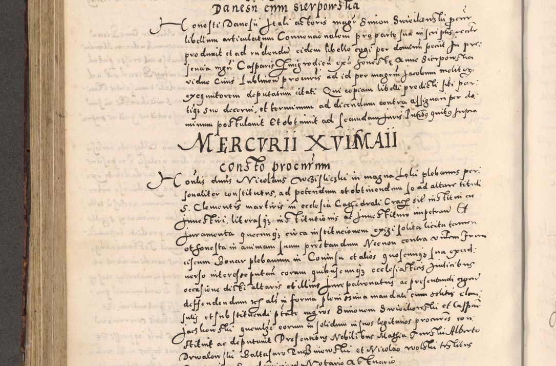 Zdjęcie nr 442 dla obiektu archiwalnego: [Liber actorum, vicariatus et officialatus Cracoviensis ad annum Domini 1574 et seqventes]