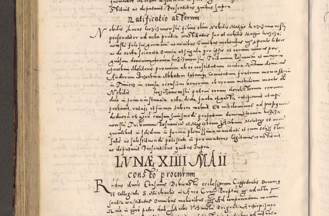 Zdjęcie nr 440 dla obiektu archiwalnego: [Liber actorum, vicariatus et officialatus Cracoviensis ad annum Domini 1574 et seqventes]