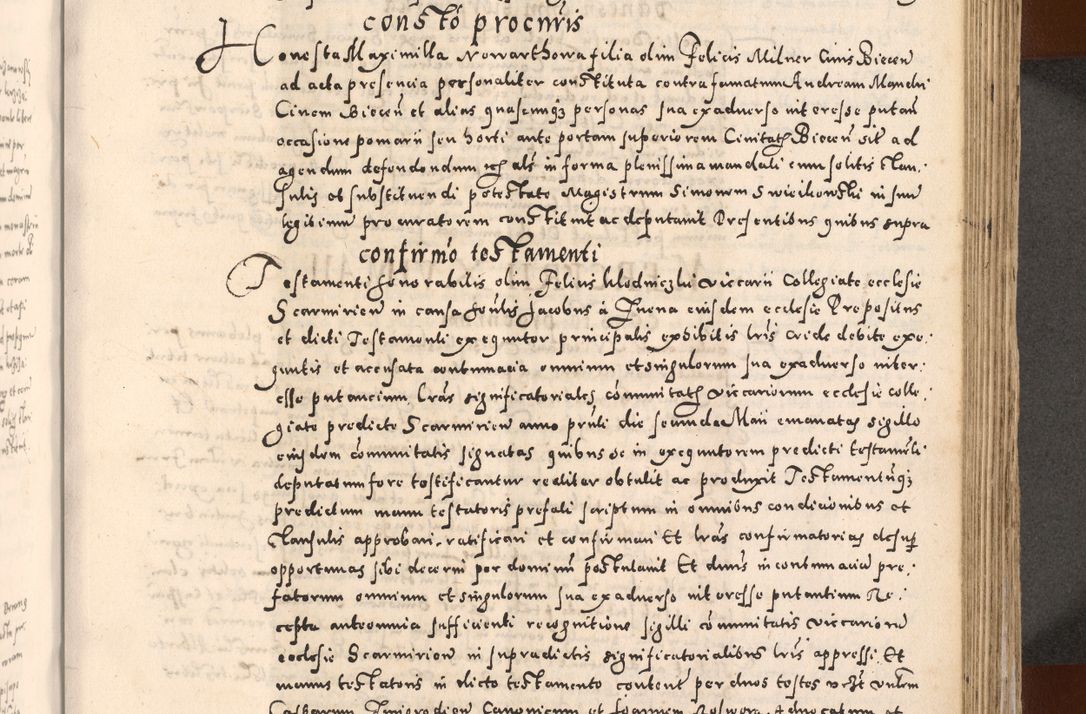 Zdjęcie nr 441 dla obiektu archiwalnego: [Liber actorum, vicariatus et officialatus Cracoviensis ad annum Domini 1574 et seqventes]