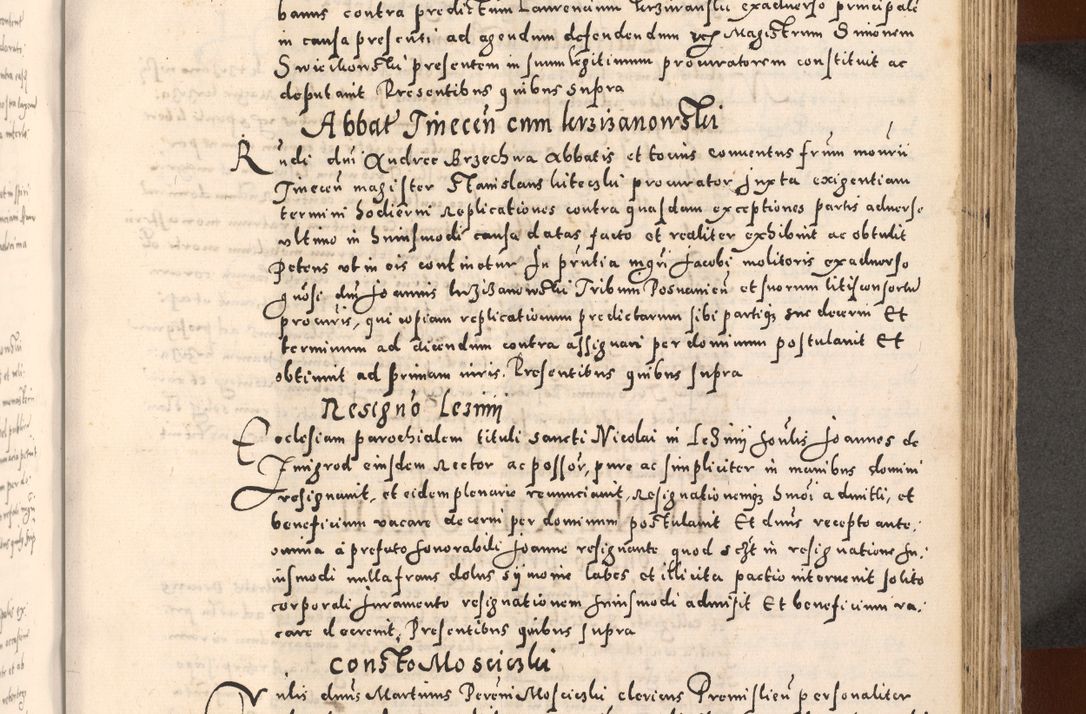 Zdjęcie nr 439 dla obiektu archiwalnego: [Liber actorum, vicariatus et officialatus Cracoviensis ad annum Domini 1574 et seqventes]