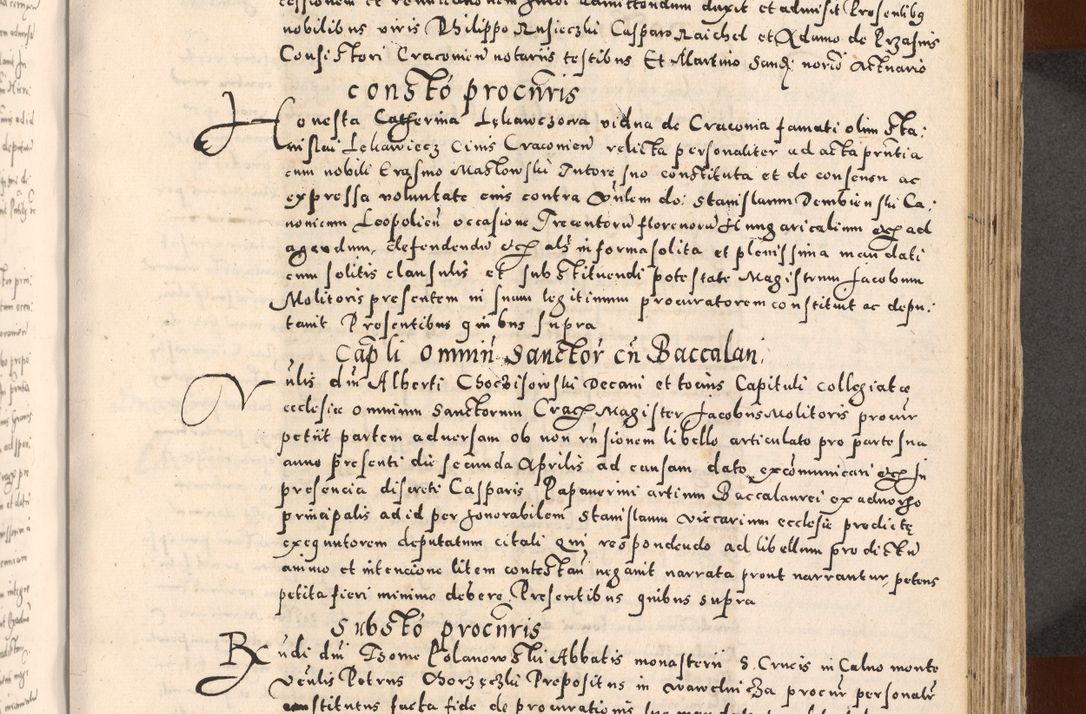 Zdjęcie nr 435 dla obiektu archiwalnego: [Liber actorum, vicariatus et officialatus Cracoviensis ad annum Domini 1574 et seqventes]