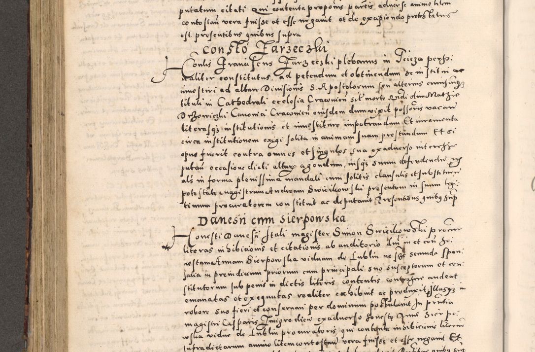 Zdjęcie nr 430 dla obiektu archiwalnego: [Liber actorum, vicariatus et officialatus Cracoviensis ad annum Domini 1574 et seqventes]