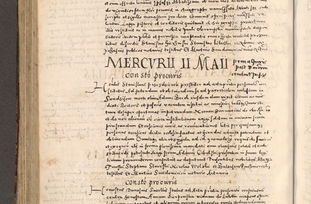 Zdjęcie nr 428 dla obiektu archiwalnego: [Liber actorum, vicariatus et officialatus Cracoviensis ad annum Domini 1574 et seqventes]