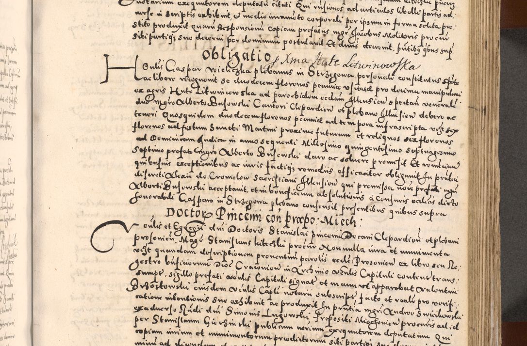 Zdjęcie nr 421 dla obiektu archiwalnego: [Liber actorum, vicariatus et officialatus Cracoviensis ad annum Domini 1574 et seqventes]