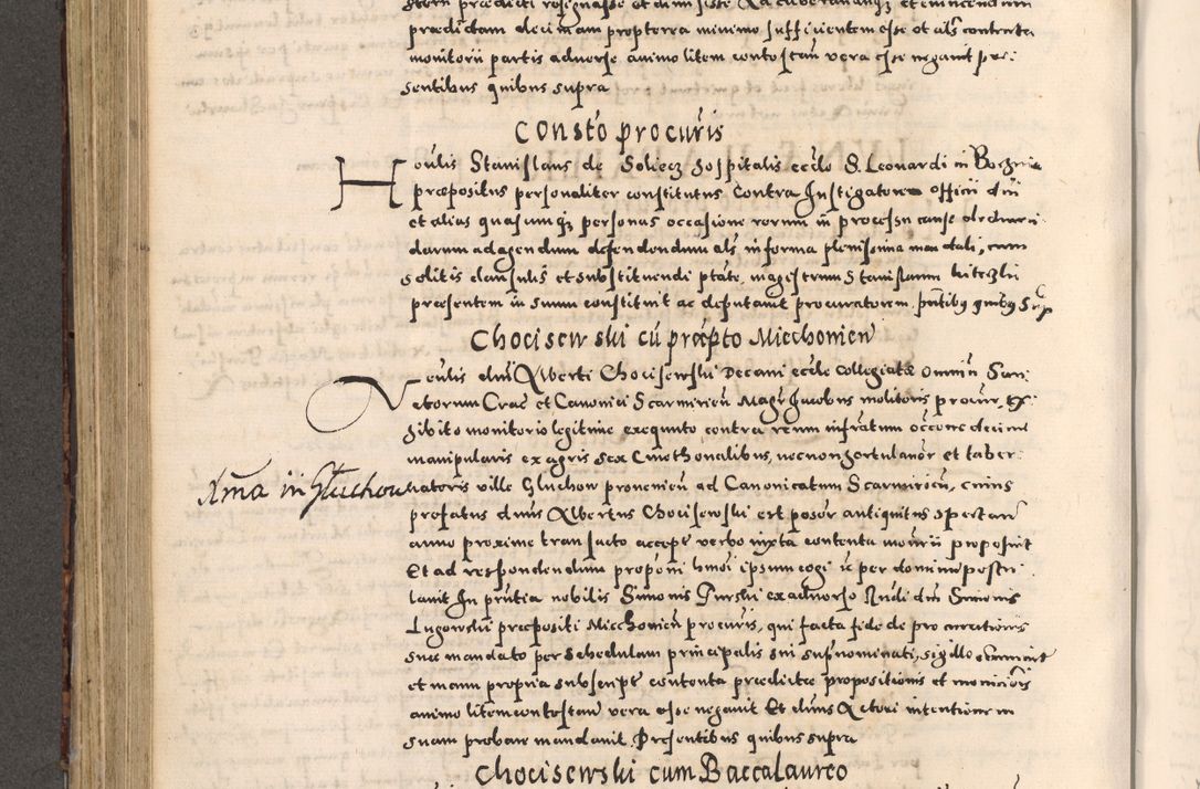 Zdjęcie nr 418 dla obiektu archiwalnego: [Liber actorum, vicariatus et officialatus Cracoviensis ad annum Domini 1574 et seqventes]