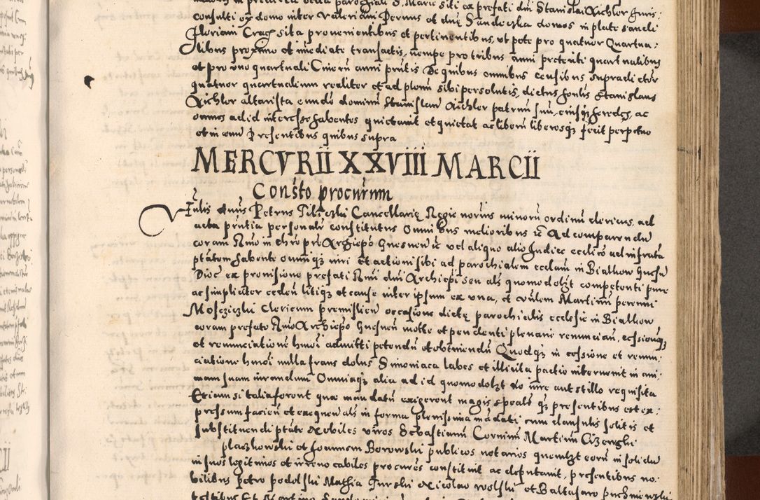 Zdjęcie nr 415 dla obiektu archiwalnego: [Liber actorum, vicariatus et officialatus Cracoviensis ad annum Domini 1574 et seqventes]