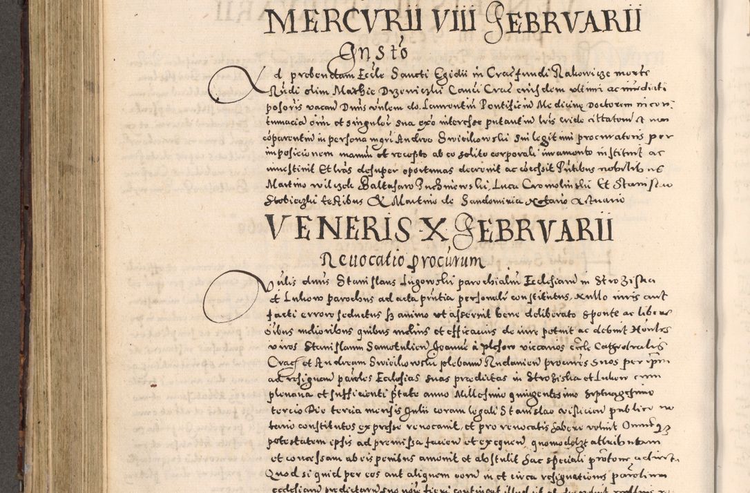 Zdjęcie nr 406 dla obiektu archiwalnego: [Liber actorum, vicariatus et officialatus Cracoviensis ad annum Domini 1574 et seqventes]