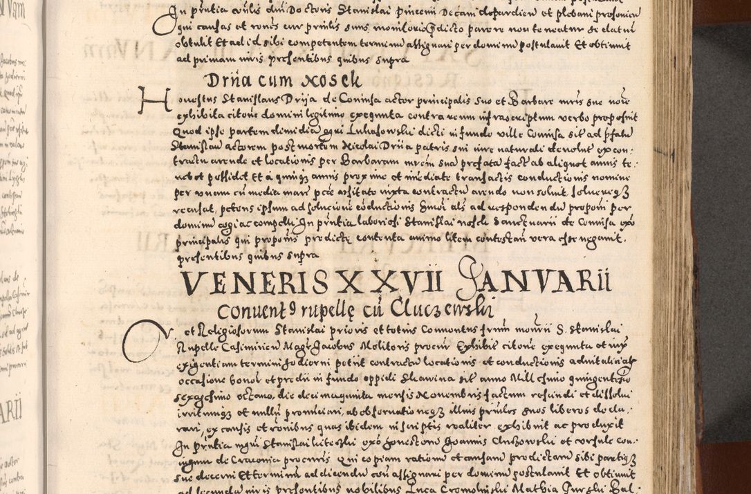 Zdjęcie nr 403 dla obiektu archiwalnego: [Liber actorum, vicariatus et officialatus Cracoviensis ad annum Domini 1574 et seqventes]