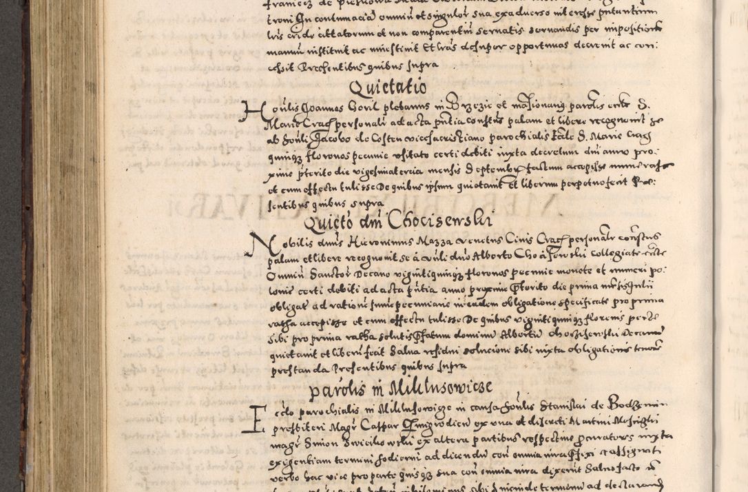 Zdjęcie nr 400 dla obiektu archiwalnego: [Liber actorum, vicariatus et officialatus Cracoviensis ad annum Domini 1574 et seqventes]