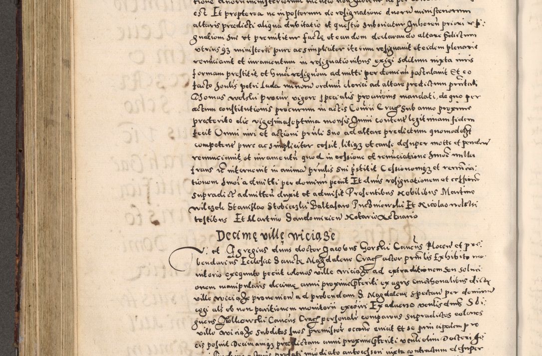 Zdjęcie nr 398 dla obiektu archiwalnego: [Liber actorum, vicariatus et officialatus Cracoviensis ad annum Domini 1574 et seqventes]