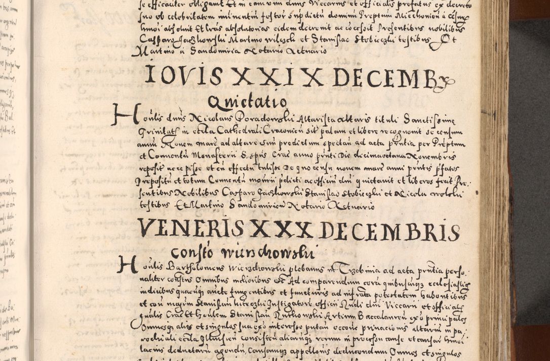 Zdjęcie nr 395 dla obiektu archiwalnego: [Liber actorum, vicariatus et officialatus Cracoviensis ad annum Domini 1574 et seqventes]