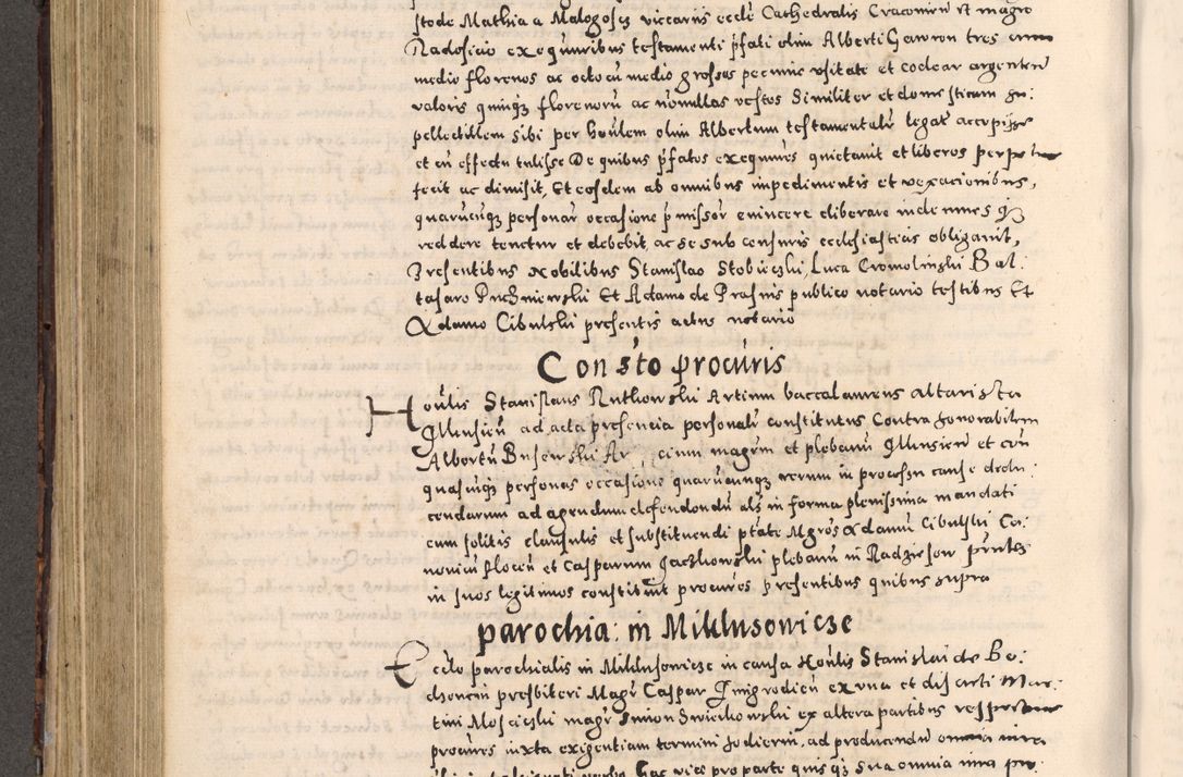 Zdjęcie nr 394 dla obiektu archiwalnego: [Liber actorum, vicariatus et officialatus Cracoviensis ad annum Domini 1574 et seqventes]