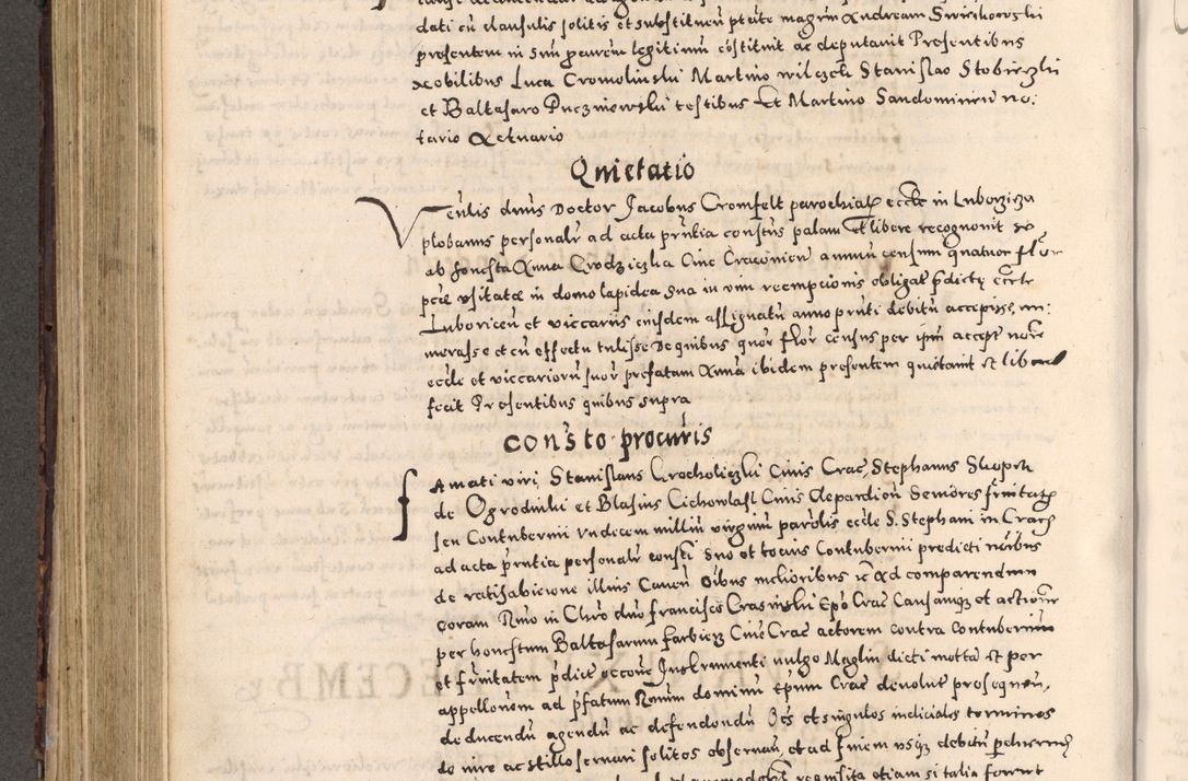 Zdjęcie nr 392 dla obiektu archiwalnego: [Liber actorum, vicariatus et officialatus Cracoviensis ad annum Domini 1574 et seqventes]