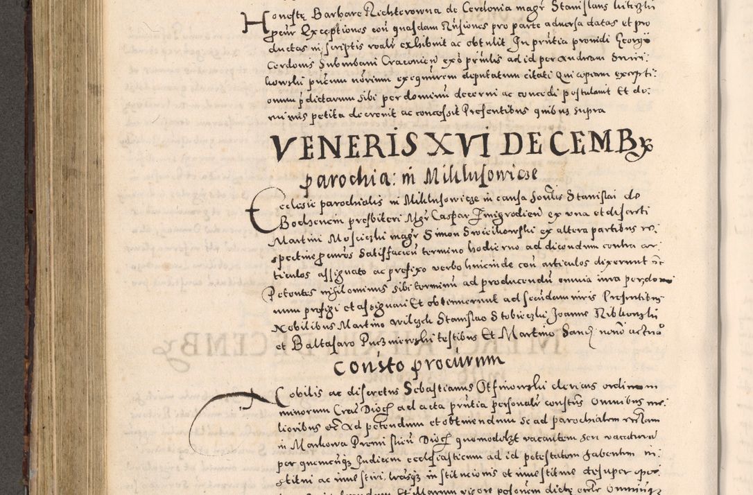 Zdjęcie nr 390 dla obiektu archiwalnego: [Liber actorum, vicariatus et officialatus Cracoviensis ad annum Domini 1574 et seqventes]