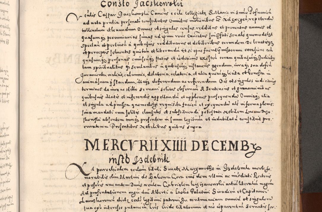 Zdjęcie nr 389 dla obiektu archiwalnego: [Liber actorum, vicariatus et officialatus Cracoviensis ad annum Domini 1574 et seqventes]
