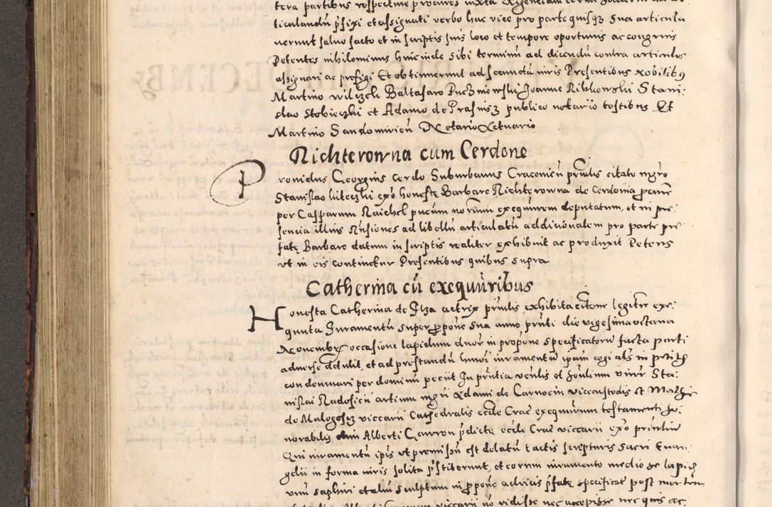 Zdjęcie nr 388 dla obiektu archiwalnego: [Liber actorum, vicariatus et officialatus Cracoviensis ad annum Domini 1574 et seqventes]