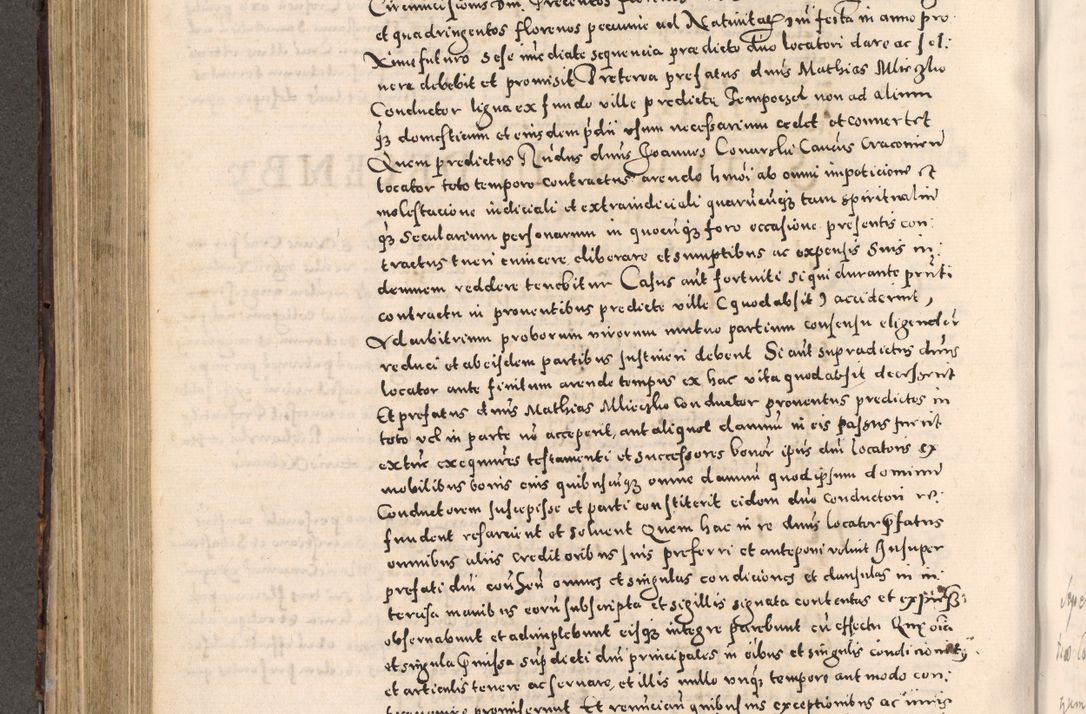 Zdjęcie nr 382 dla obiektu archiwalnego: [Liber actorum, vicariatus et officialatus Cracoviensis ad annum Domini 1574 et seqventes]