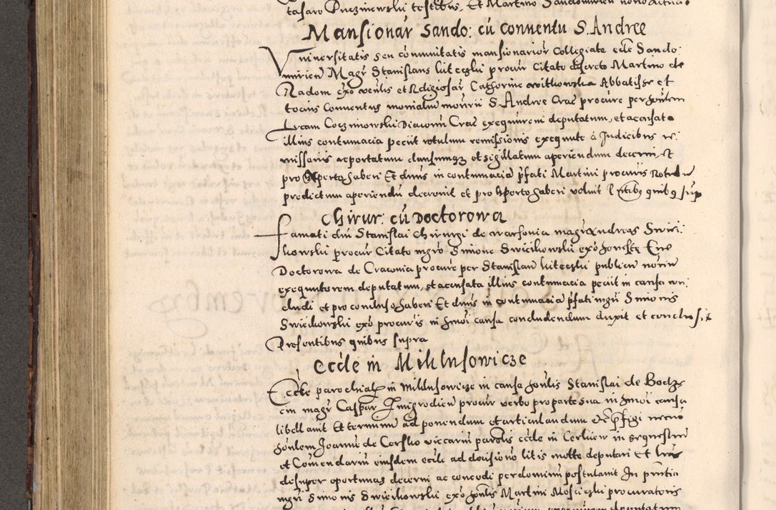 Zdjęcie nr 378 dla obiektu archiwalnego: [Liber actorum, vicariatus et officialatus Cracoviensis ad annum Domini 1574 et seqventes]