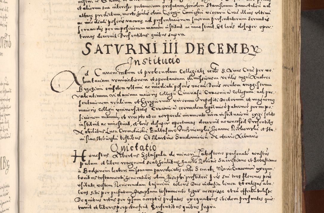 Zdjęcie nr 381 dla obiektu archiwalnego: [Liber actorum, vicariatus et officialatus Cracoviensis ad annum Domini 1574 et seqventes]