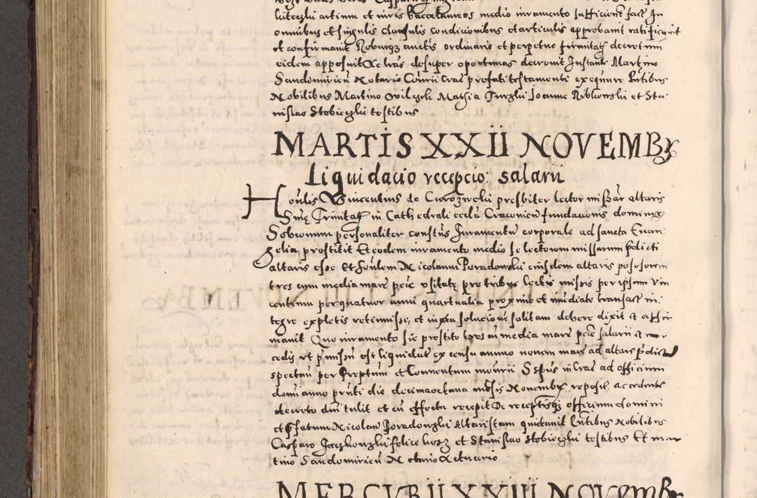 Zdjęcie nr 376 dla obiektu archiwalnego: [Liber actorum, vicariatus et officialatus Cracoviensis ad annum Domini 1574 et seqventes]